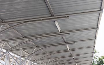 installing Larkhill metal roofing